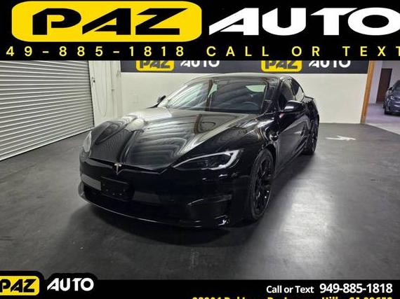 TESLA MODEL S 2022 5YJSA1E53NF482665 image